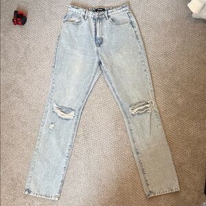 Light Blue Distressed Jeans